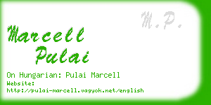 marcell pulai business card